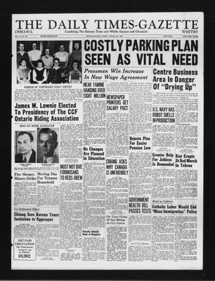 Daily Times-Gazette, 28 Mar 1952