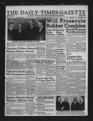 Daily Times-Gazette, 7 Nov 1952