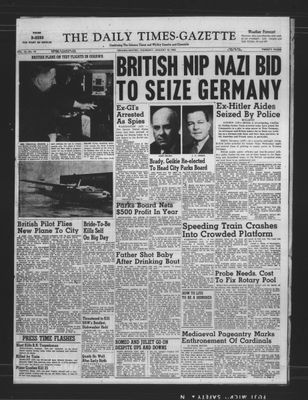 Daily Times-Gazette, 15 Jan 1953