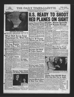 Daily Times-Gazette, 11 Mar 1953