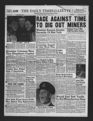 Daily Times-Gazette, 28 Apr 1953