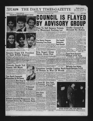 Daily Times-Gazette, 14 May 1953