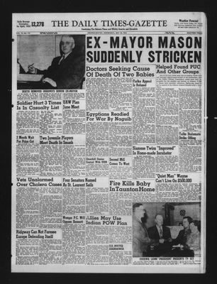 Daily Times-Gazette, 20 May 1953