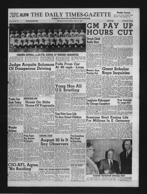 Daily Times-Gazette, 12 Jun 1953