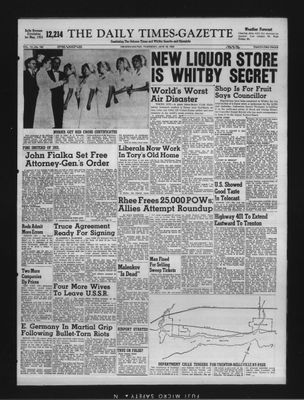 Daily Times-Gazette, 18 Jun 1953