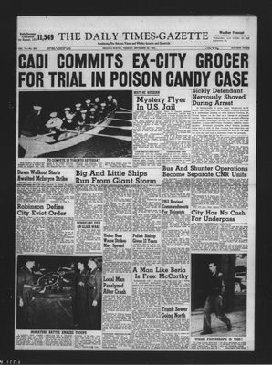 Daily Times-Gazette, 22 Sep 1953