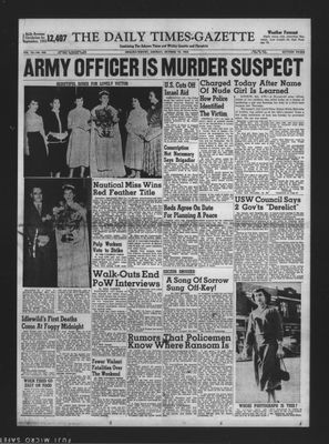 Daily Times-Gazette, 19 Oct 1953