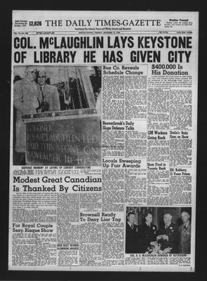 Daily Times-Gazette, 17 Nov 1953