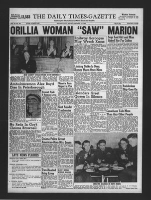 Daily Times-Gazette, 14 Dec 1953