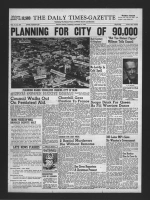 Daily Times-Gazette, 17 Dec 1953