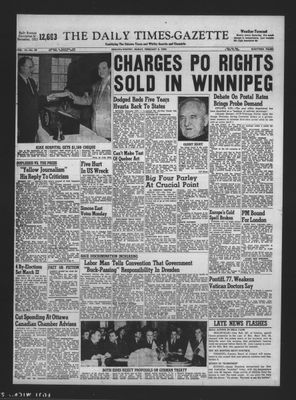 Daily Times-Gazette, 5 Feb 1954