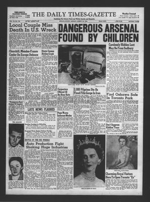 Daily Times-Gazette, 23 Aug 1954