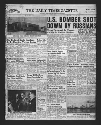 Daily Times-Gazette, 8 Nov 1954