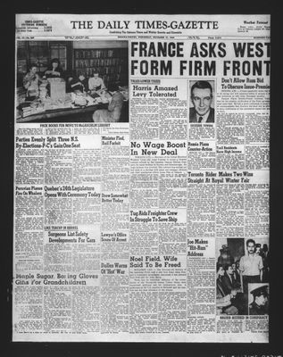 Daily Times-Gazette, 17 Nov 1954