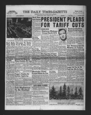 Daily Times-Gazette, 10 Jan 1955