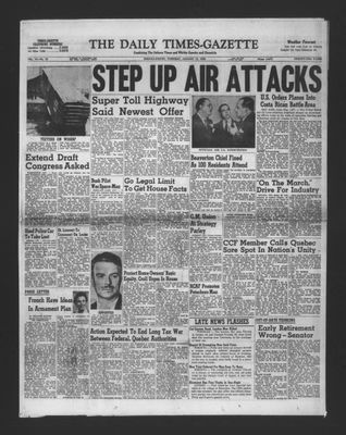 Daily Times-Gazette, 13 Jan 1955