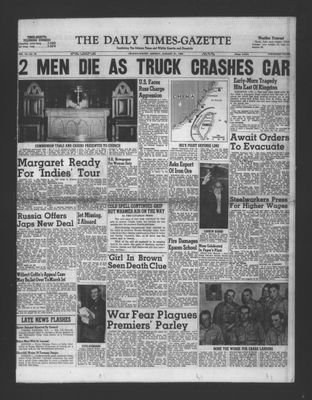 Daily Times-Gazette, 31 Jan 1955