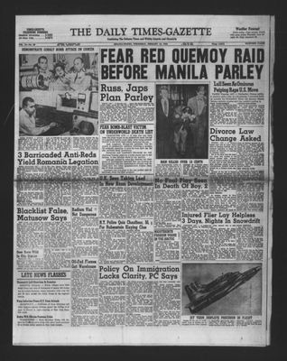 Daily Times-Gazette, 16 Feb 1955