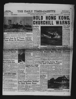 Daily Times-Gazette, 24 Mar 1955