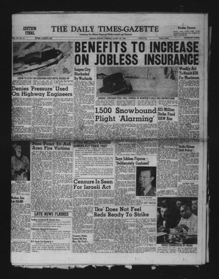 Daily Times-Gazette, 29 Mar 1955