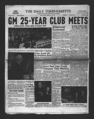 Daily Times-Gazette, 16 May 1955