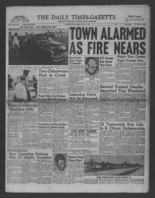 Daily Times-Gazette (Oshawa Edition), 11 Jul 1955