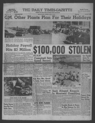 Daily Times-Gazette (Oshawa Edition), 23 Jul 1955