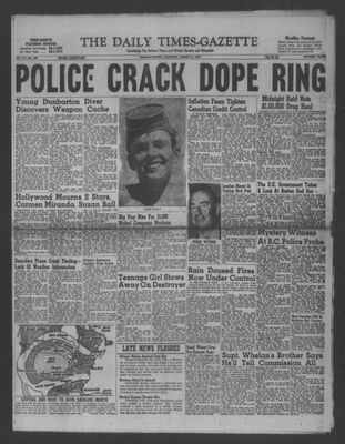 Daily Times-Gazette (Oshawa Edition), 6 Aug 1955