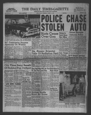 Daily Times-Gazette (Oshawa Edition), 17 Aug 1955