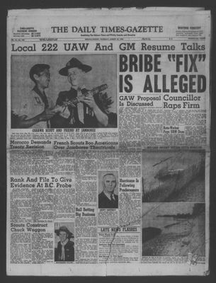 Daily Times-Gazette (Oshawa Edition), 25 Aug 1955