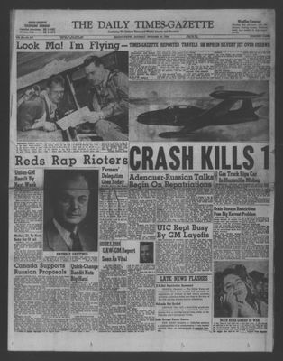 Daily Times-Gazette (Oshawa Edition), 10 Sep 1955