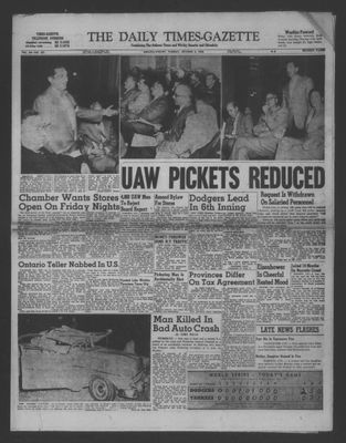 Daily Times-Gazette (Oshawa Edition), 4 Oct 1955