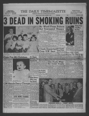 Daily Times-Gazette (Oshawa Edition), 14 Oct 1955