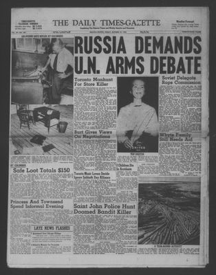 Daily Times-Gazette (Oshawa Edition), 21 Oct 1955