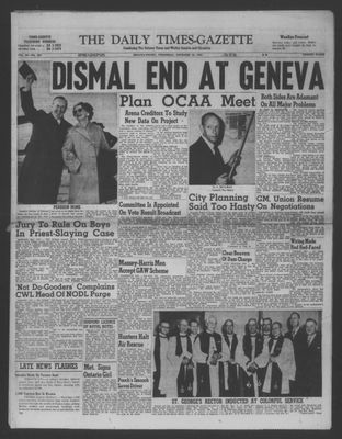 Daily Times-Gazette (Oshawa Edition), 16 Nov 1955