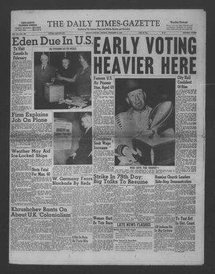 Daily Times-Gazette (Oshawa Edition), 5 Dec 1955