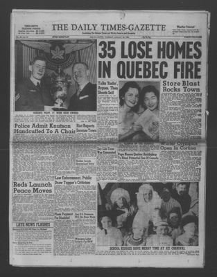 Daily Times-Gazette (Oshawa Edition), 26 Jan 1956