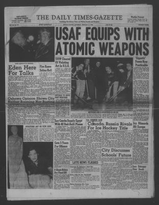 Daily Times-Gazette (Oshawa Edition), 4 Feb 1956