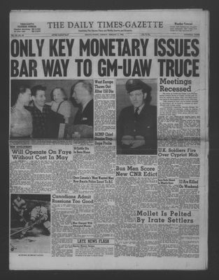 Daily Times-Gazette (Oshawa Edition), 6 Feb 1956