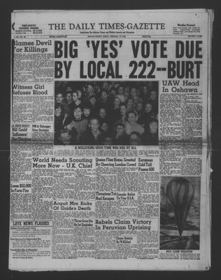 Daily Times-Gazette (Oshawa Edition), 17 Feb 1956