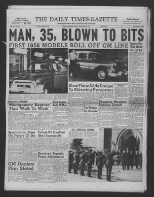 Daily Times-Gazette (Oshawa Edition), 24 Feb 1956