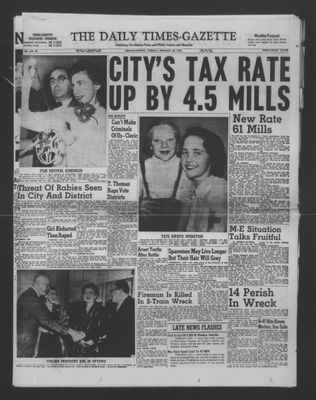 Daily Times-Gazette (Oshawa Edition), 28 Feb 1956