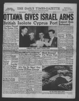 Daily Times-Gazette (Oshawa Edition), 16 Mar 1956