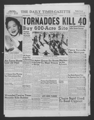 Daily Times-Gazette (Oshawa Edition), 4 Apr 1956