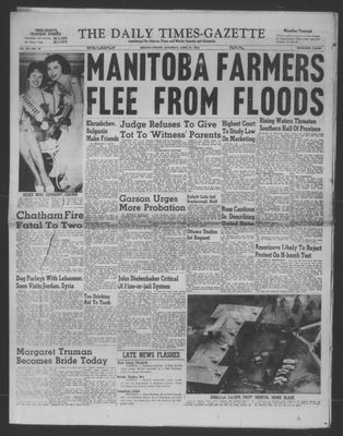 Daily Times-Gazette (Oshawa Edition), 21 Apr 1956