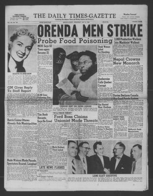 Daily Times-Gazette (Oshawa Edition), 2 May 1956