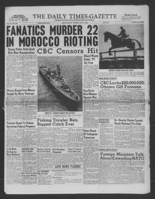 Daily Times-Gazette (Oshawa Edition), 3 May 1956