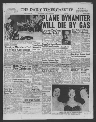 Daily Times-Gazette (Oshawa Edition), 5 May 1956