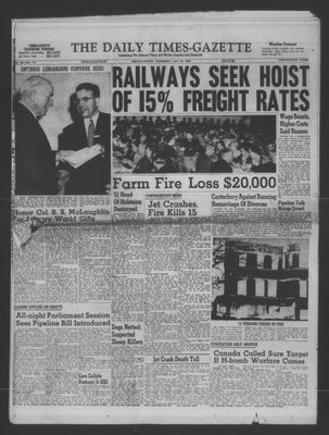 Daily Times-Gazette (Oshawa Edition), 16 May 1956