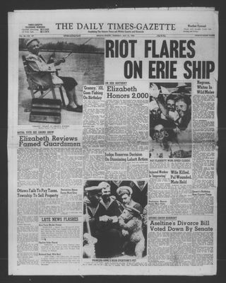 Daily Times-Gazette (Oshawa Edition), 31 May 1956